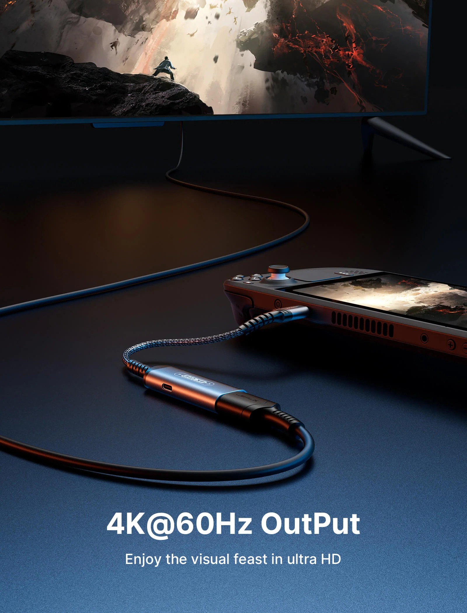 2-in-1 USB-C to 4K@60Hz HDMI Charging Adapter - Image 3