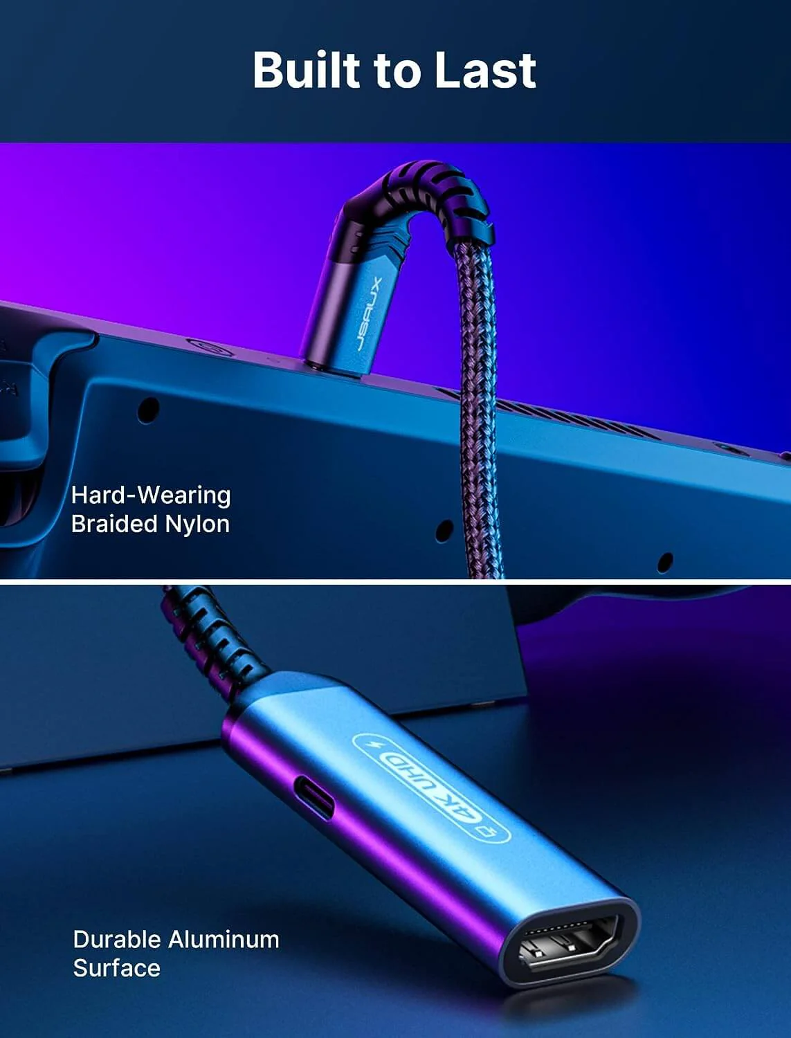 2-in-1 USB-C to 4K@60Hz HDMI Charging Adapter - Image 5