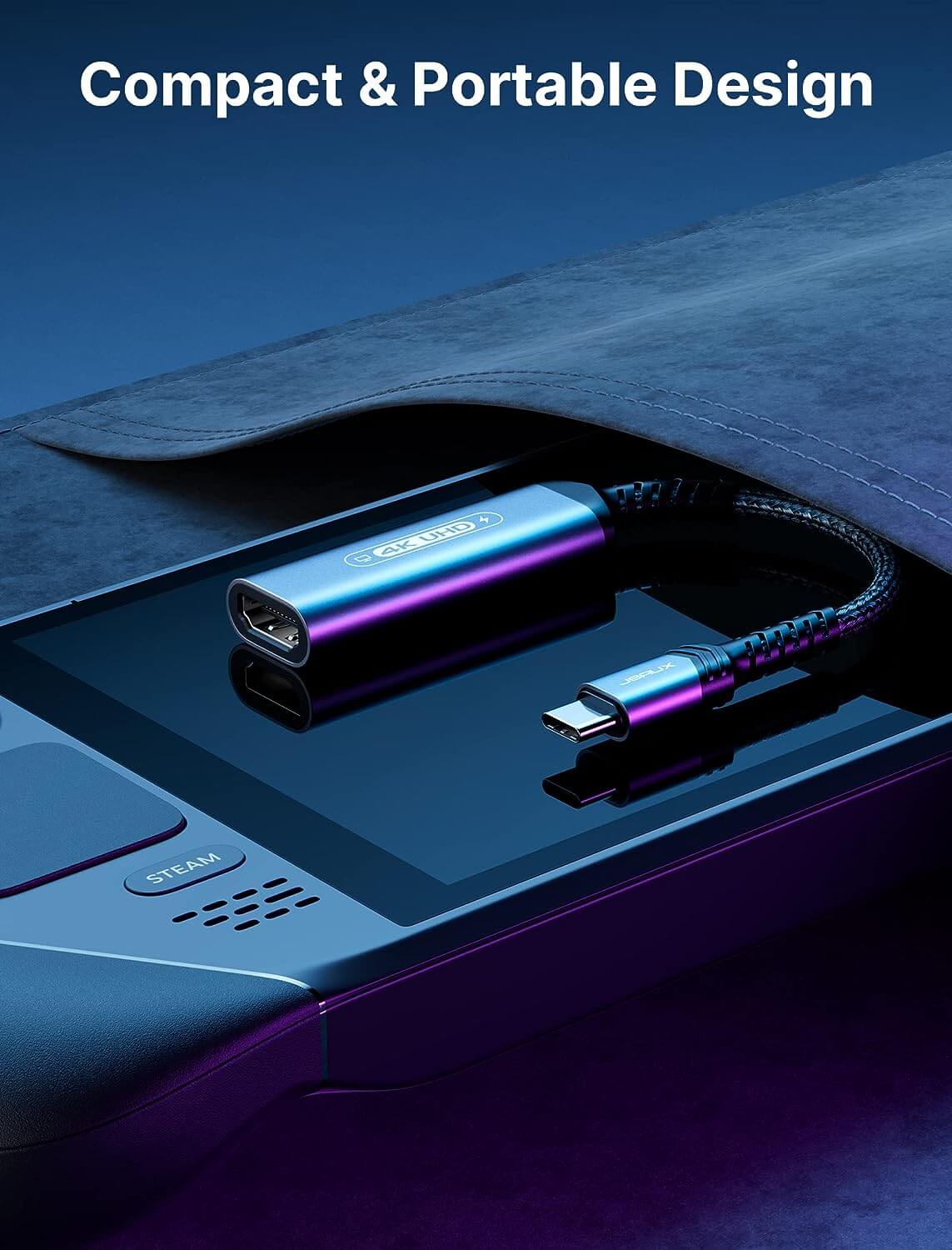 2-in-1 USB-C to 4K@60Hz HDMI Charging Adapter - Image 7