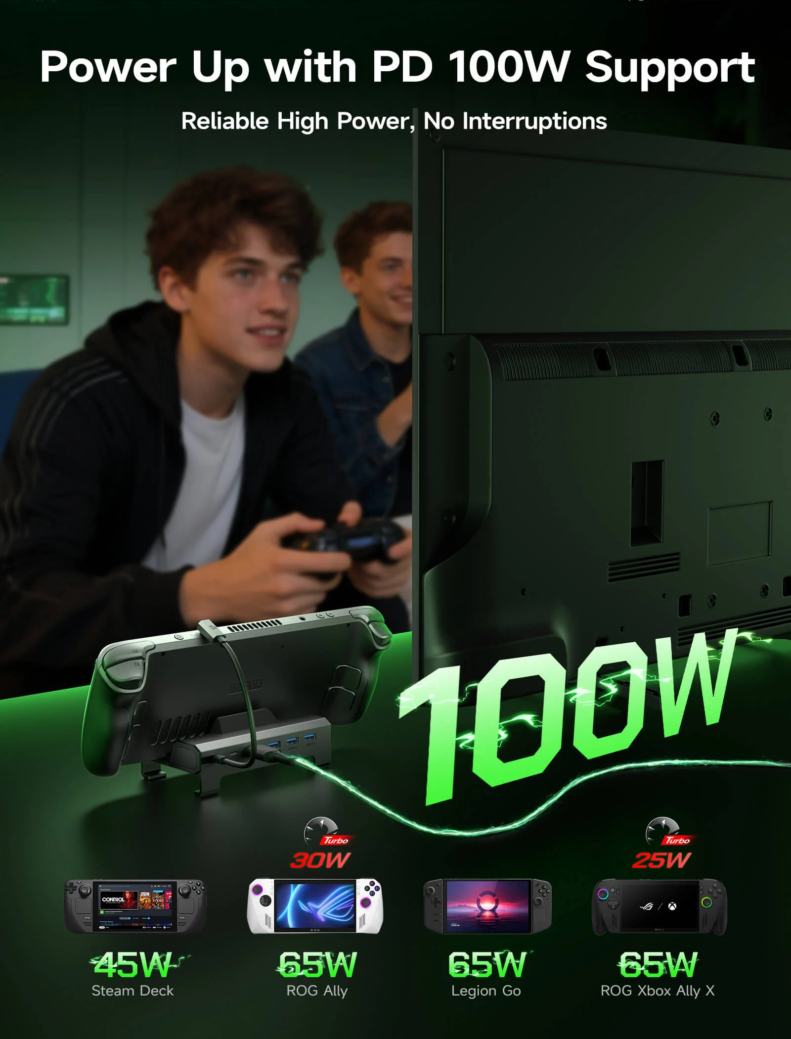 6-in-1 Docking Station for ROG Xbox Ally X & ROG Xbox Ally - Image 4