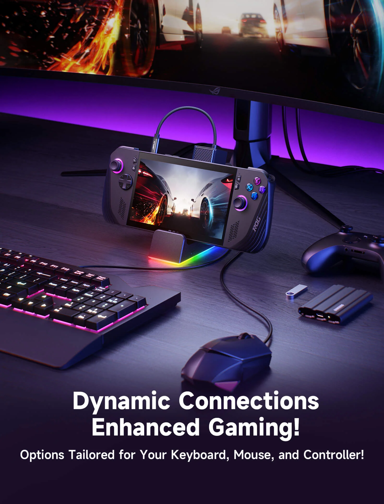 7-in-1 RGB Cooling Docking Station - Image 7