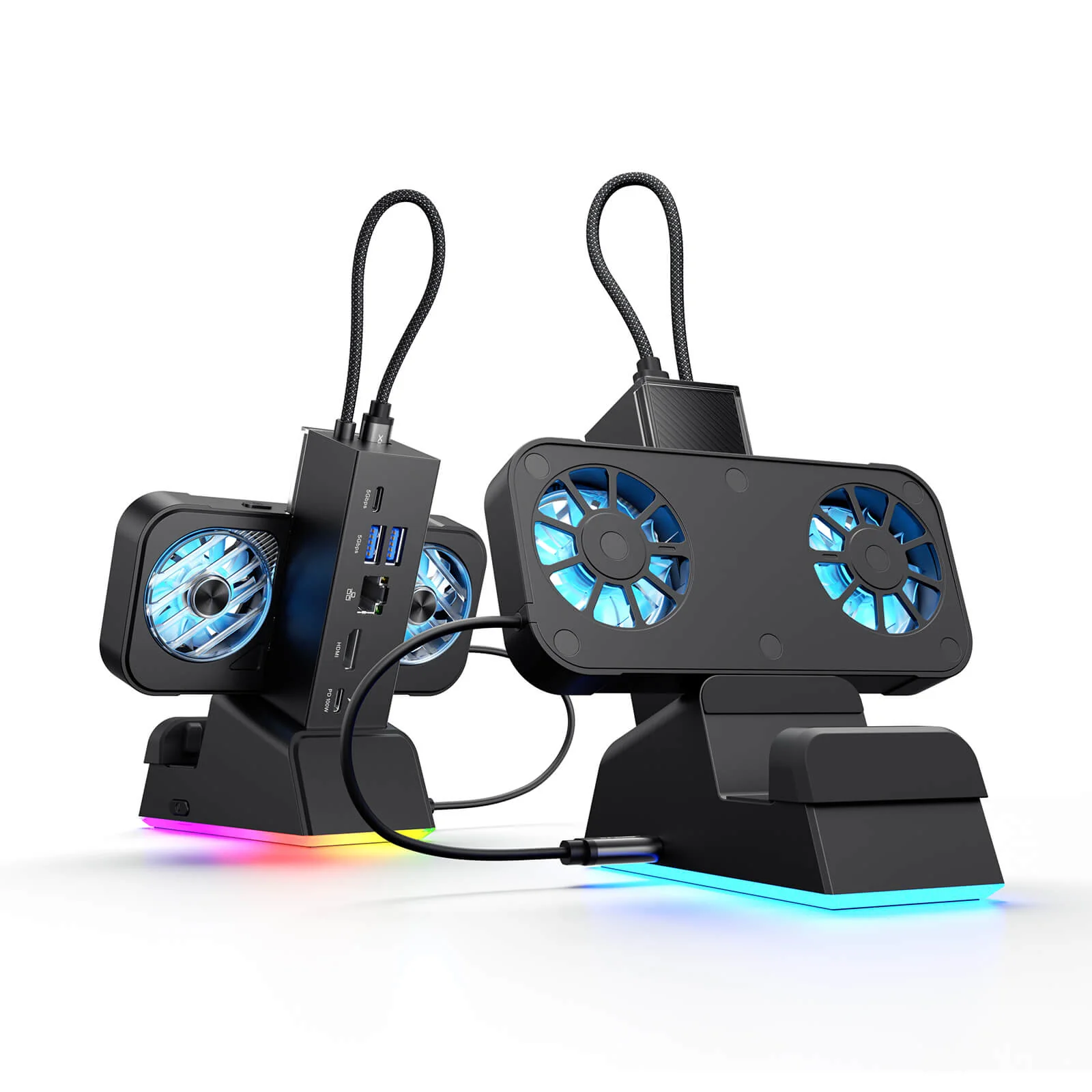 7-in-1 RGB Cooling Docking Station - Image 9
