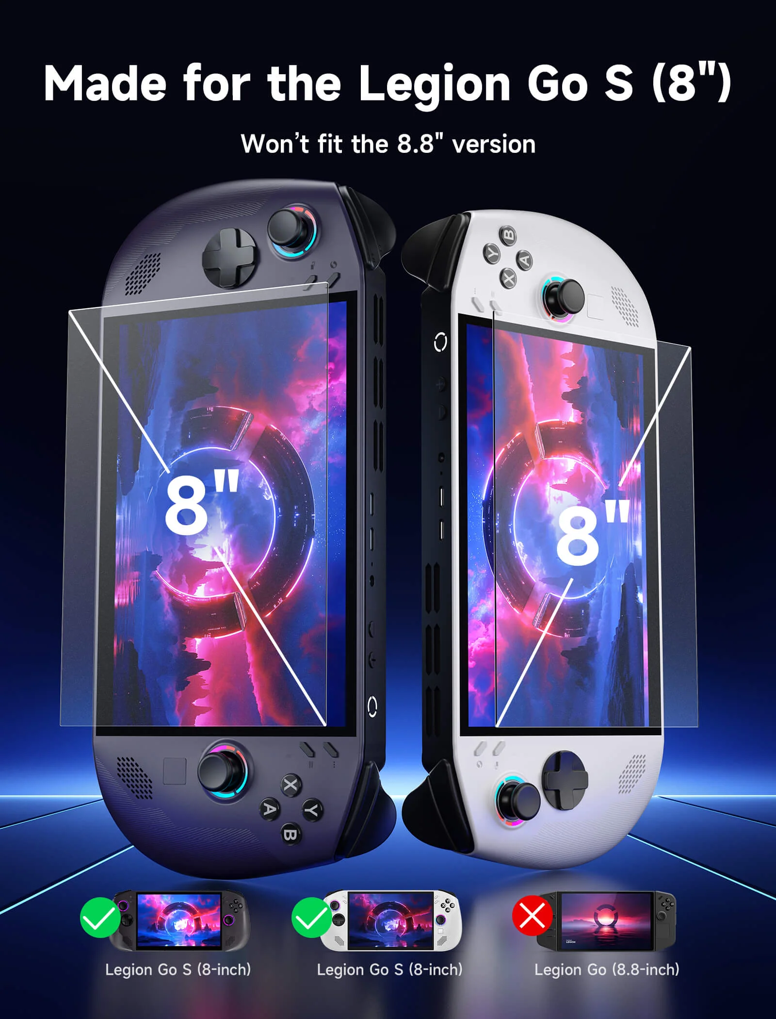 Anti-Glare Screen Protector for Legion Go S - Image 4