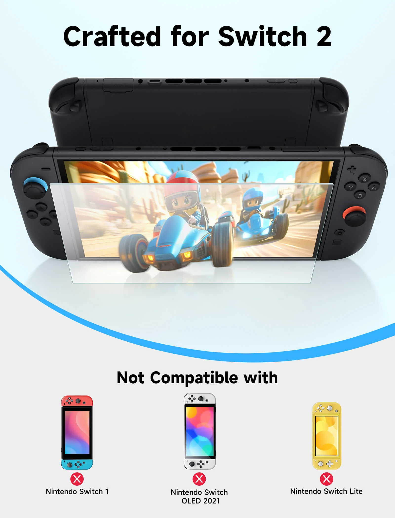 Anti-Glare Screen Protector for Switch 2 - Image 9