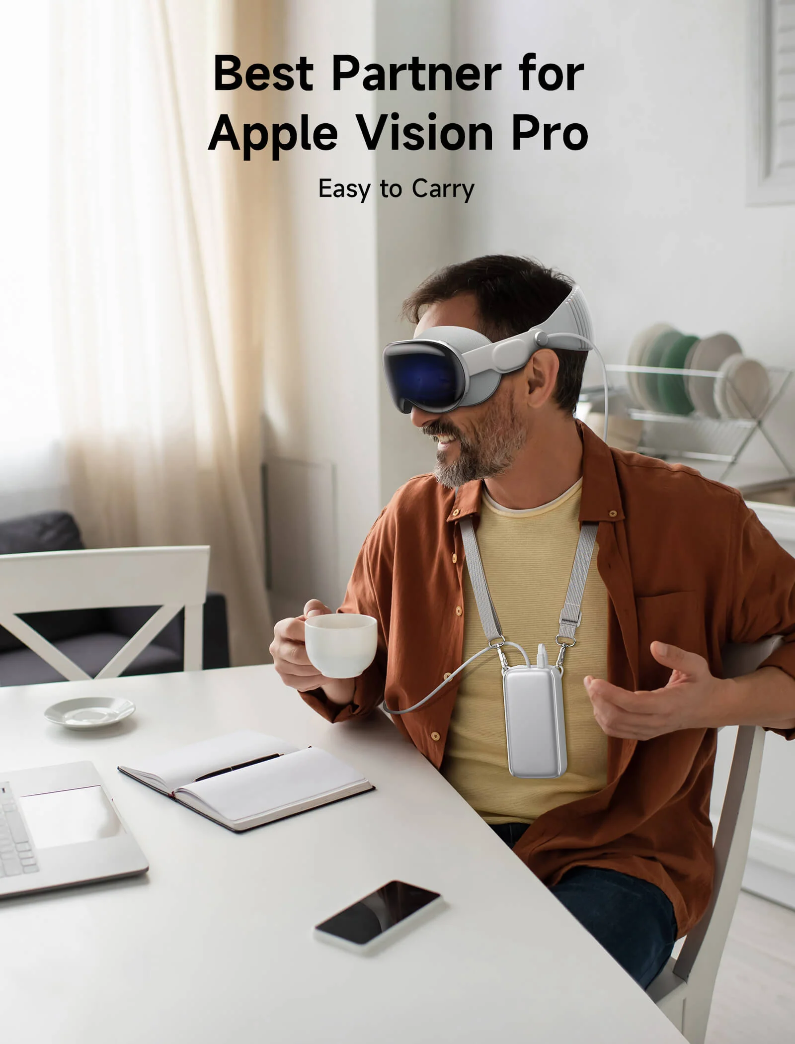 Battery Built-In Easy Carrier for Apple Vision Pro - Image 3