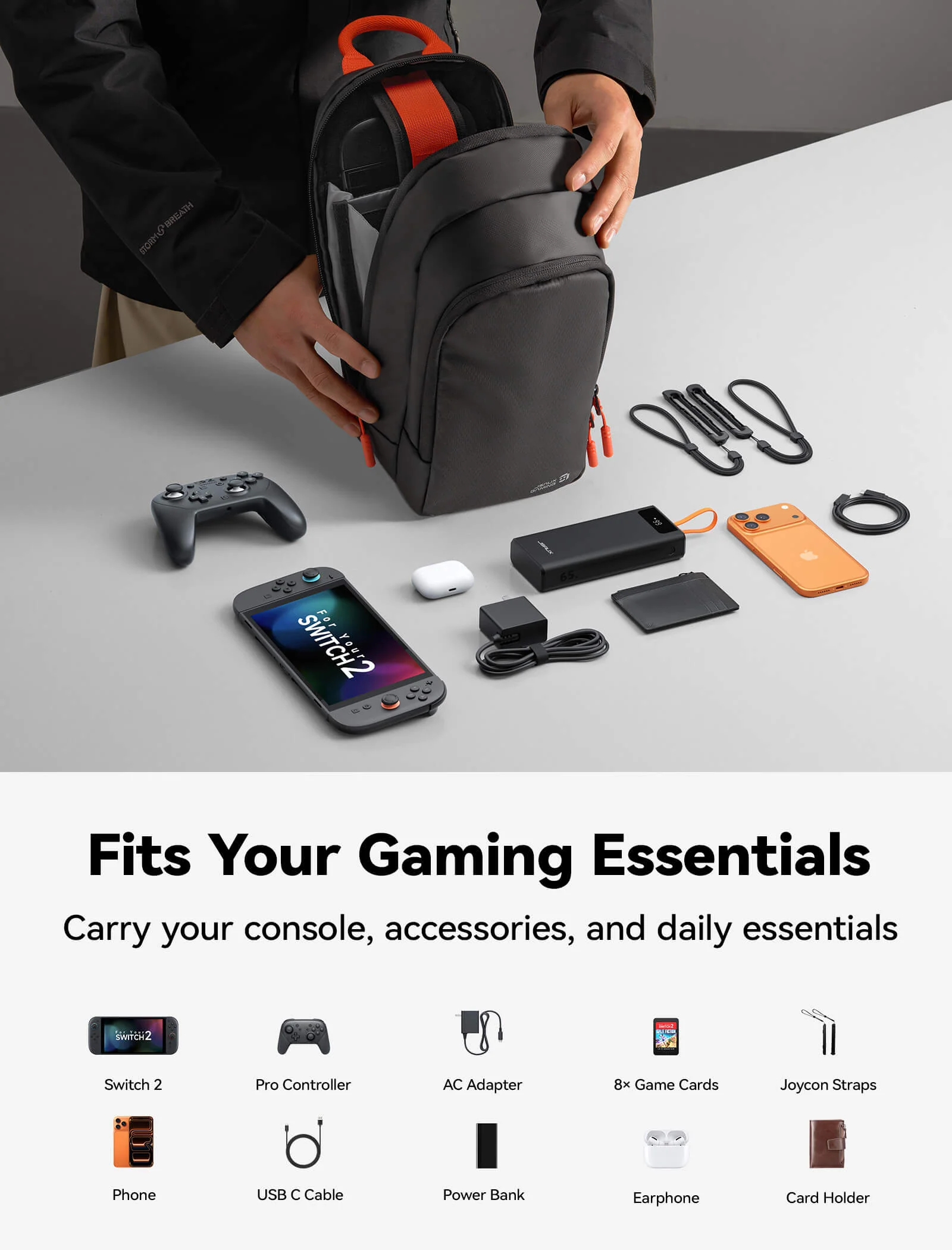 Crossbody Sling Bag for Handheld Consoles - Image 4