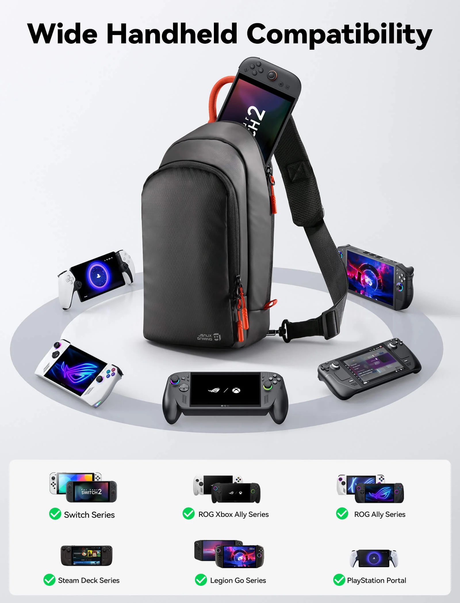 Crossbody Sling Bag for Handheld Consoles - Image 5