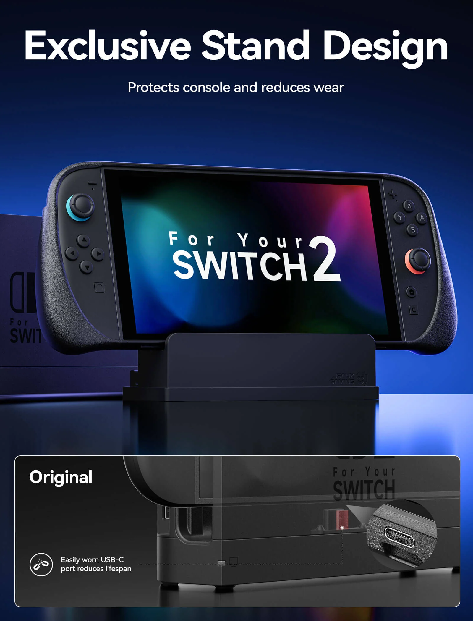 Dock Adapter Stand for Switch 2 - Image 6