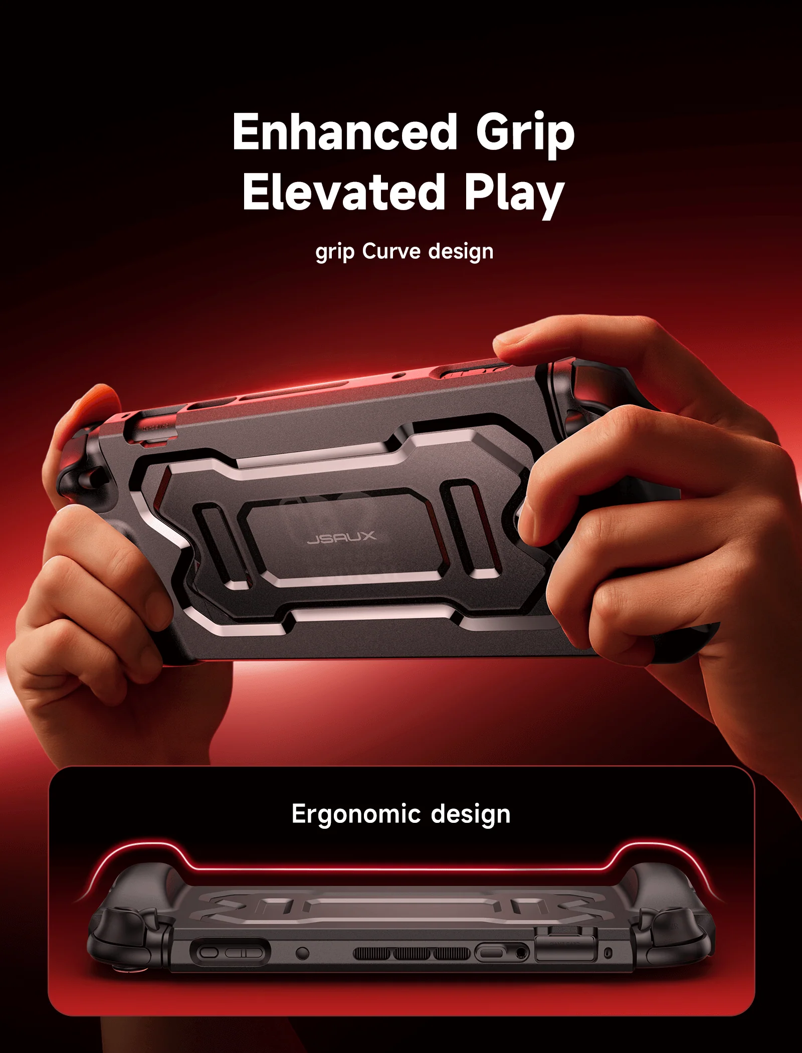 Ergonomic Battle Armor Protective Case for Switch 2 - Image 3