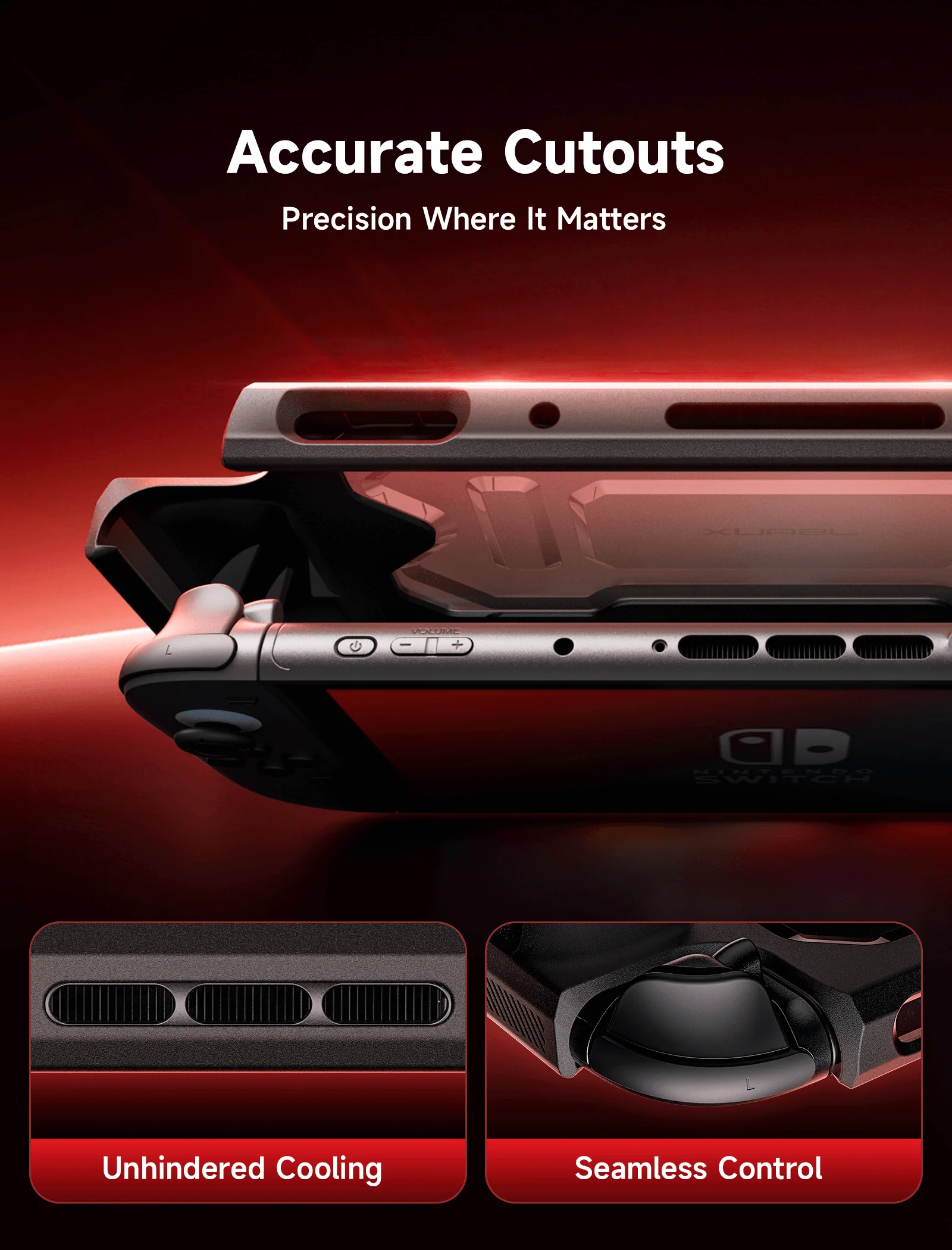 Ergonomic Battle Armor Protective Case for Switch 2 - Image 5