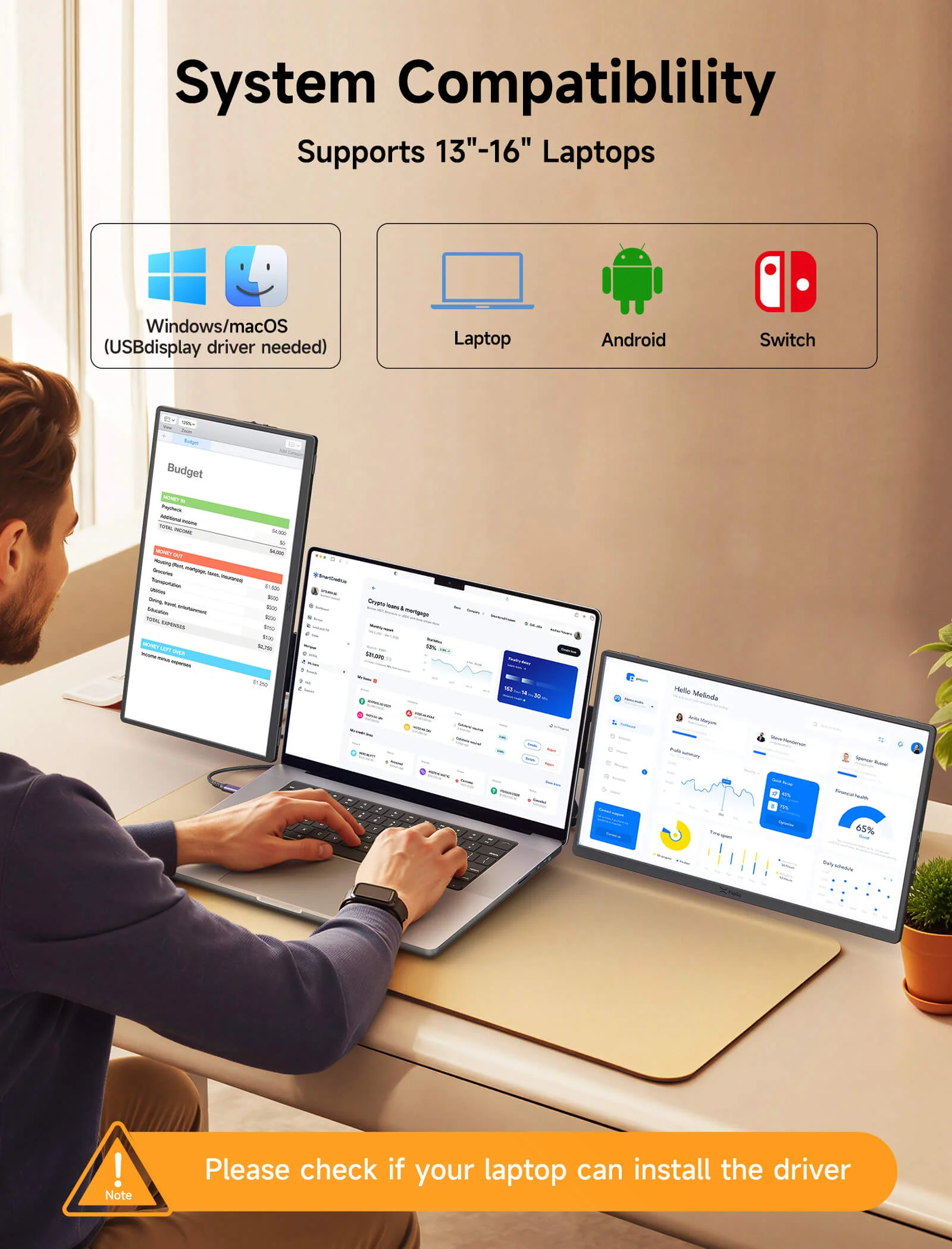 FlipGo Horizon Snap-On Tri-screens - Image 18