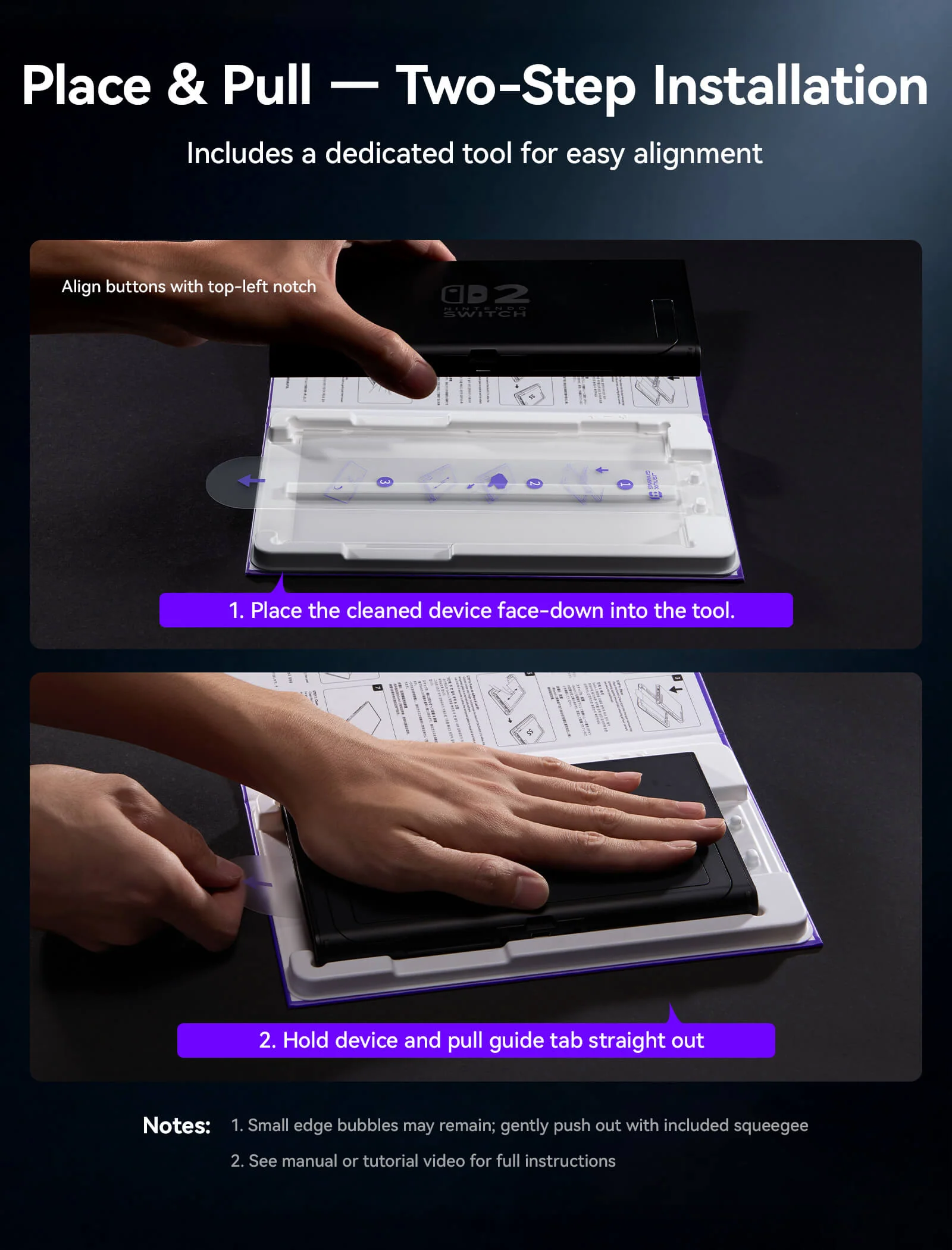 HD Tempered Glass Screen Protector for Switch 2 - Image 18