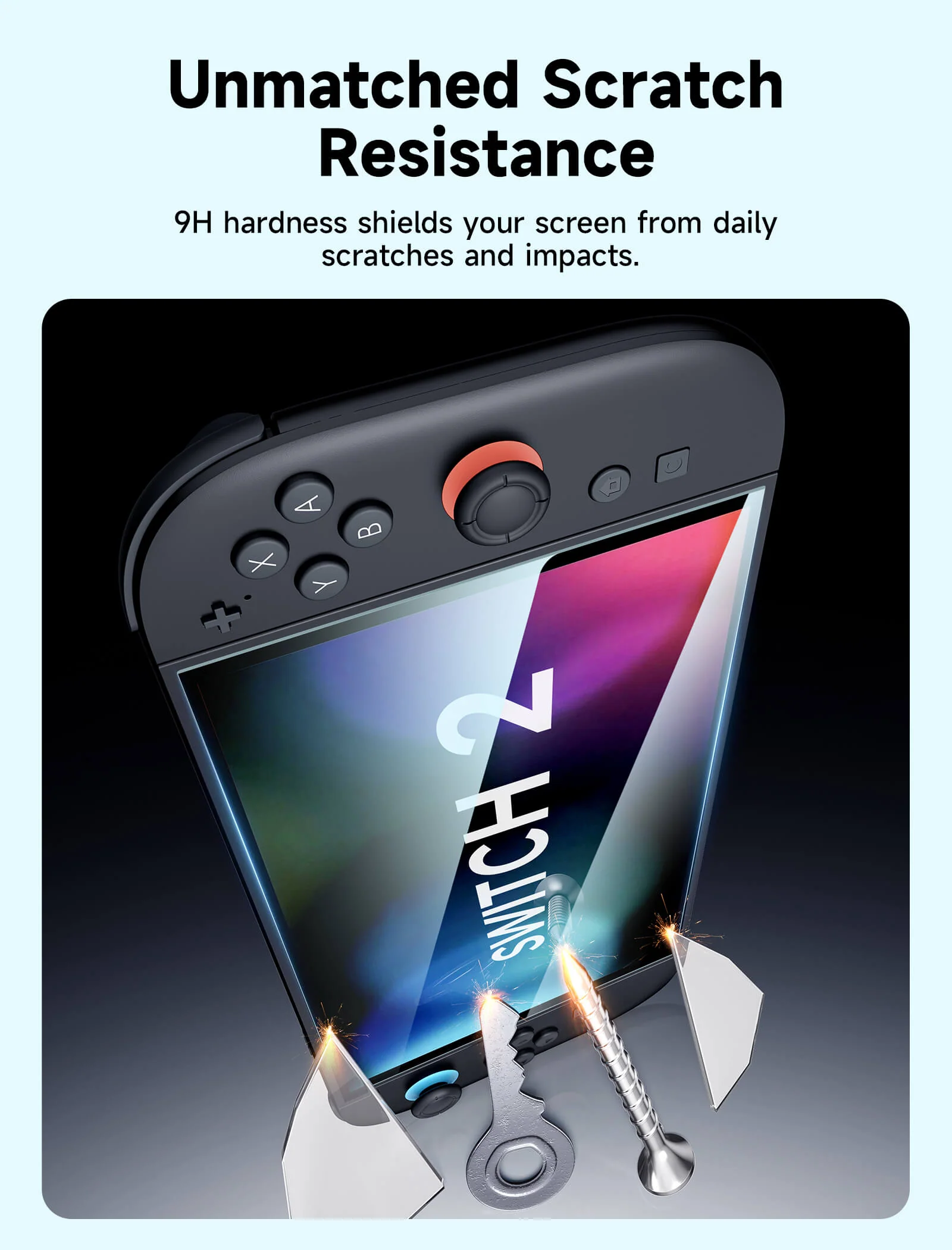 HD Tempered Glass Screen Protector for Switch 2 - Image 21