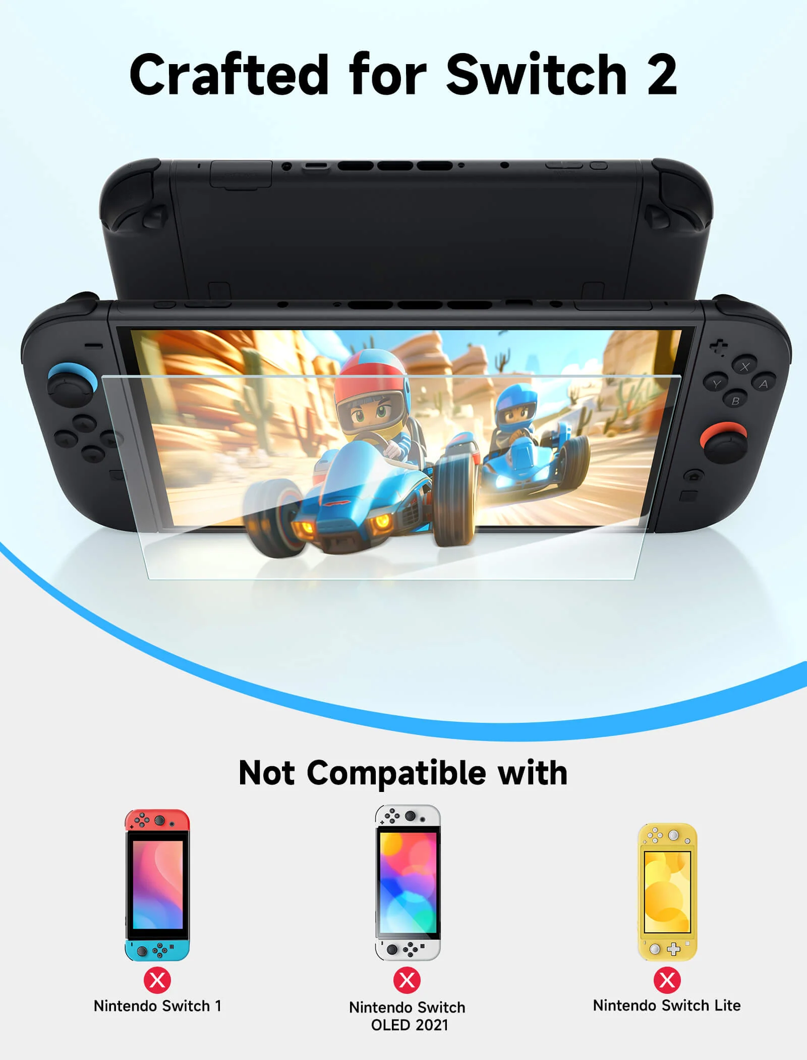 HD Tempered Glass Screen Protector for Switch 2 - Image 24