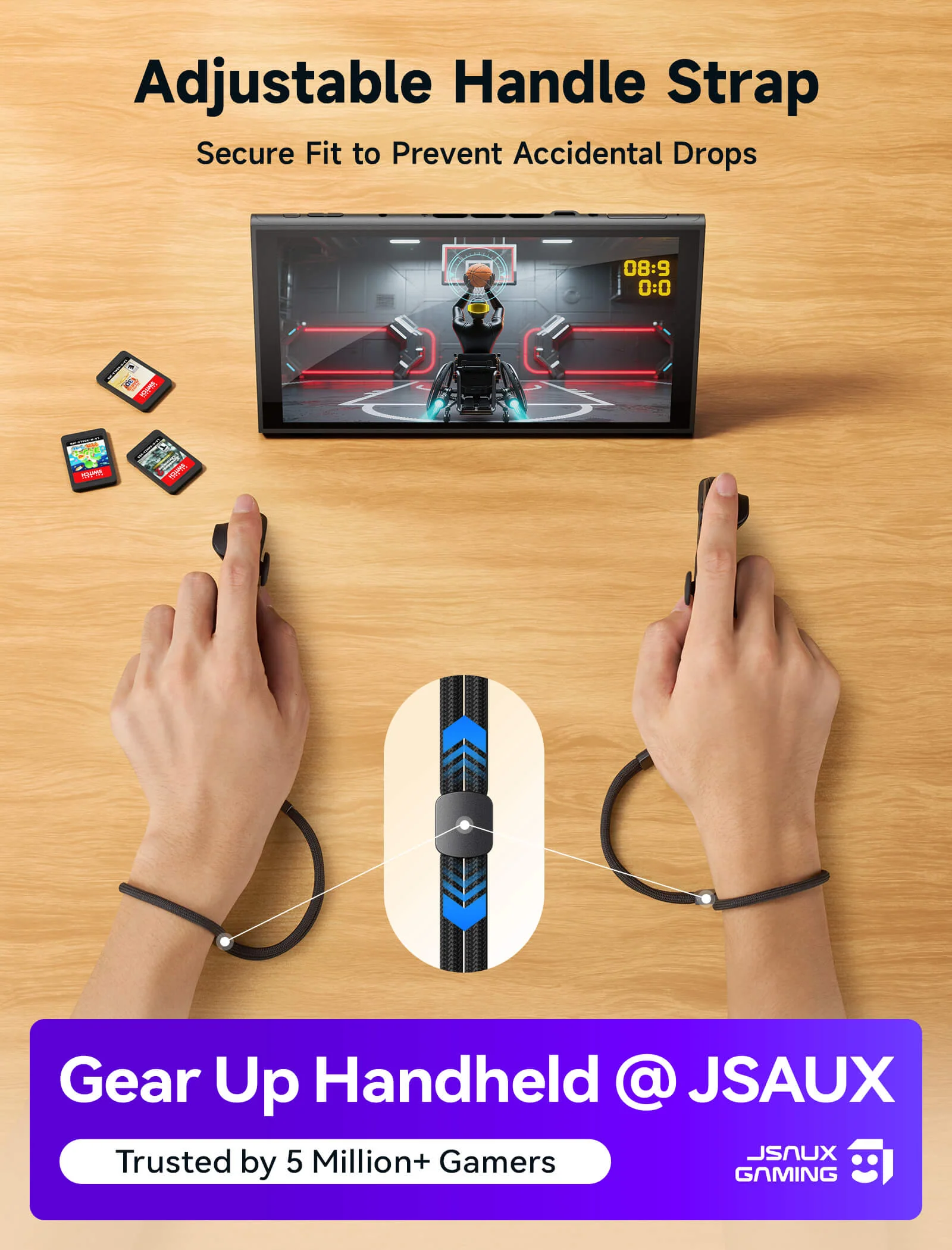 Joy-Con Mouse Mode Wrist Strap for Switch 2 - Image 5