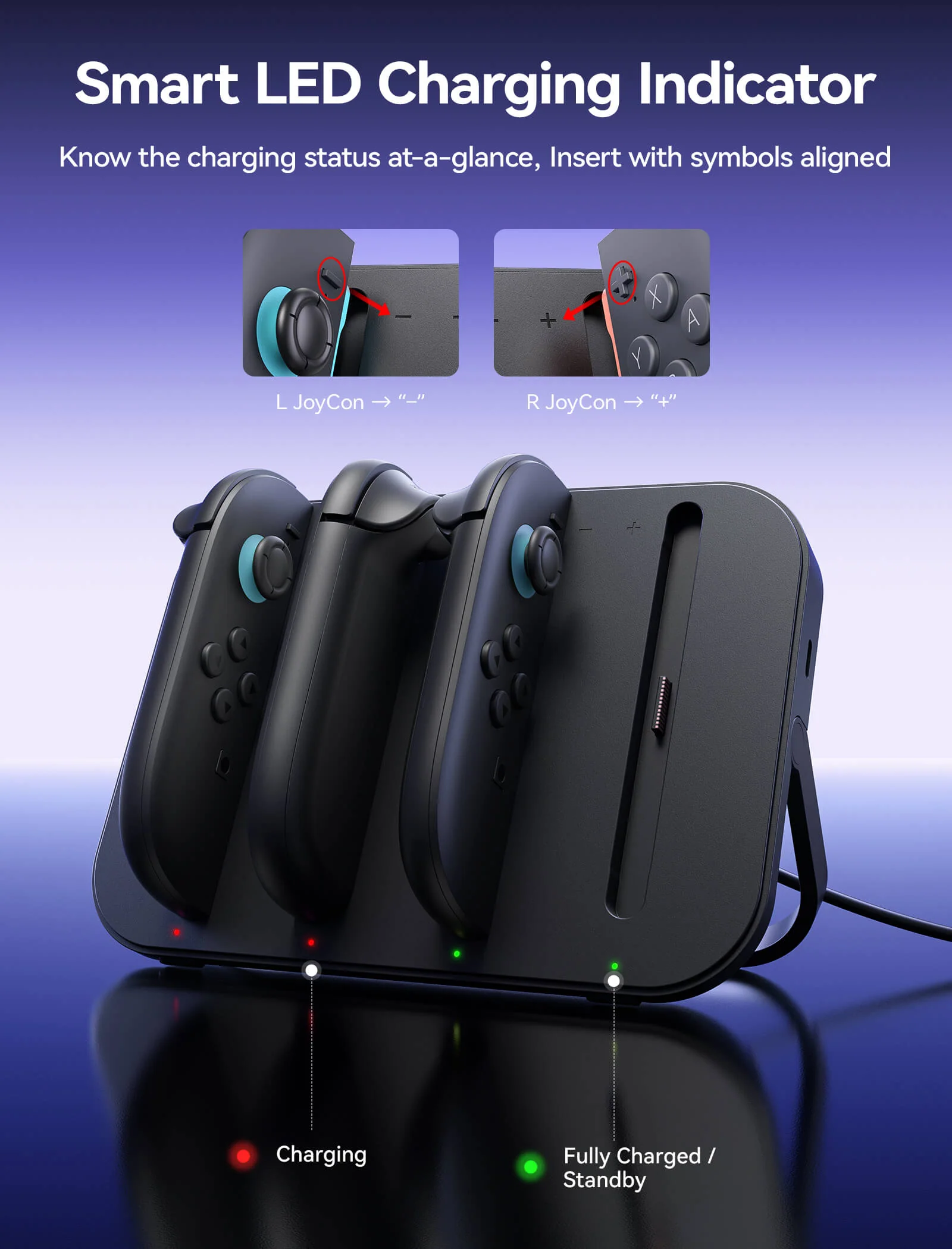 Joy-Con Charging Station for Switch 2 - Image 4