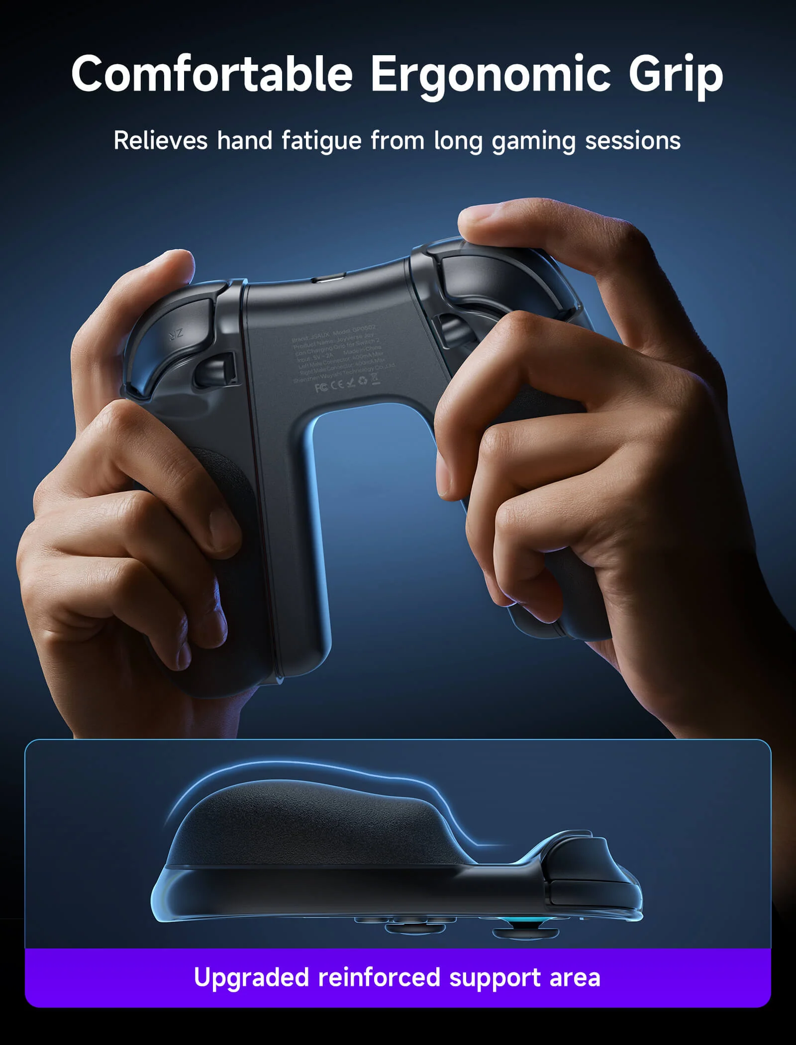 JoyVerse | Dual Joy-Con Grip for Switch 2 - Image 13