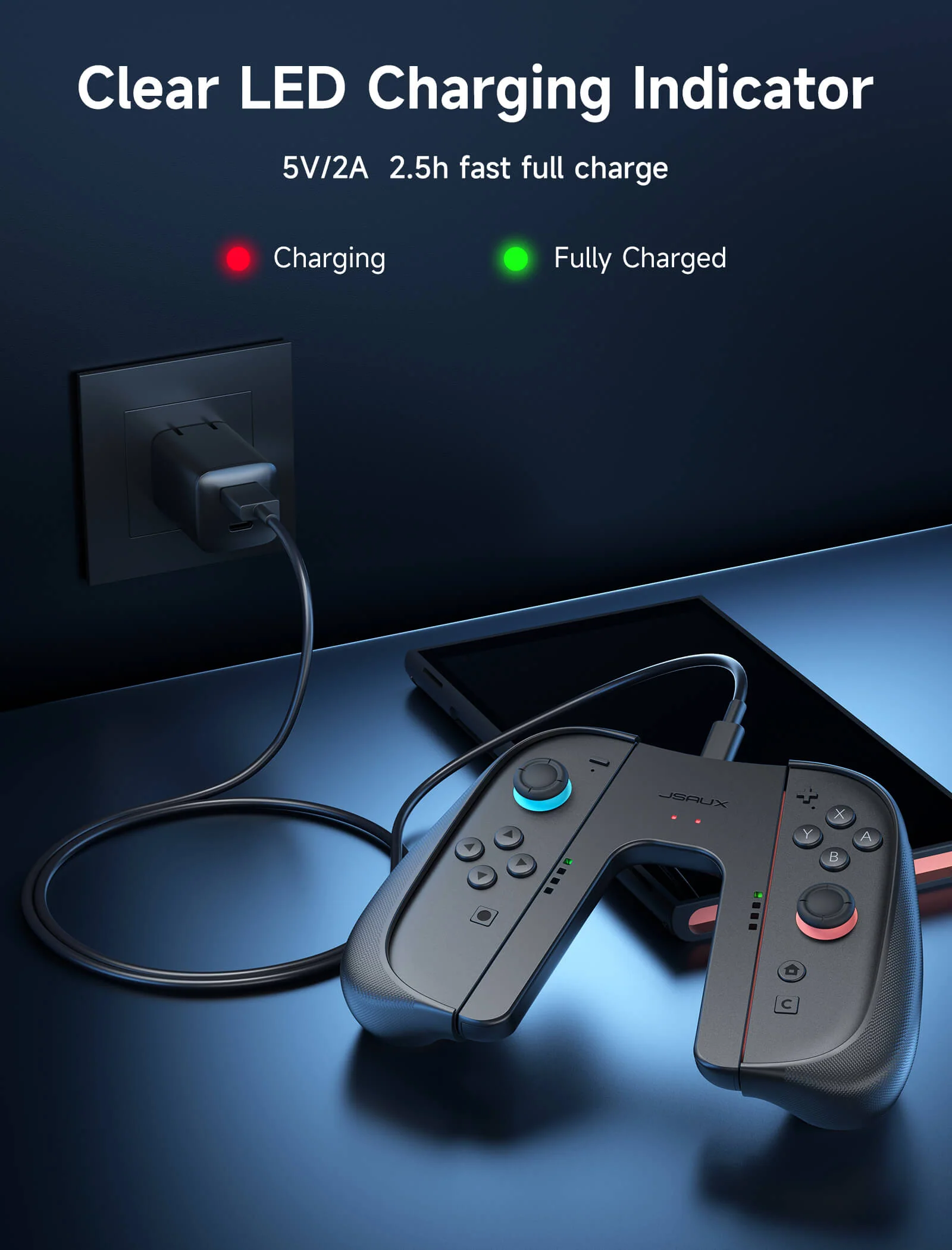 JoyVerse | Dual Joy-Con Grip for Switch 2 - Image 4