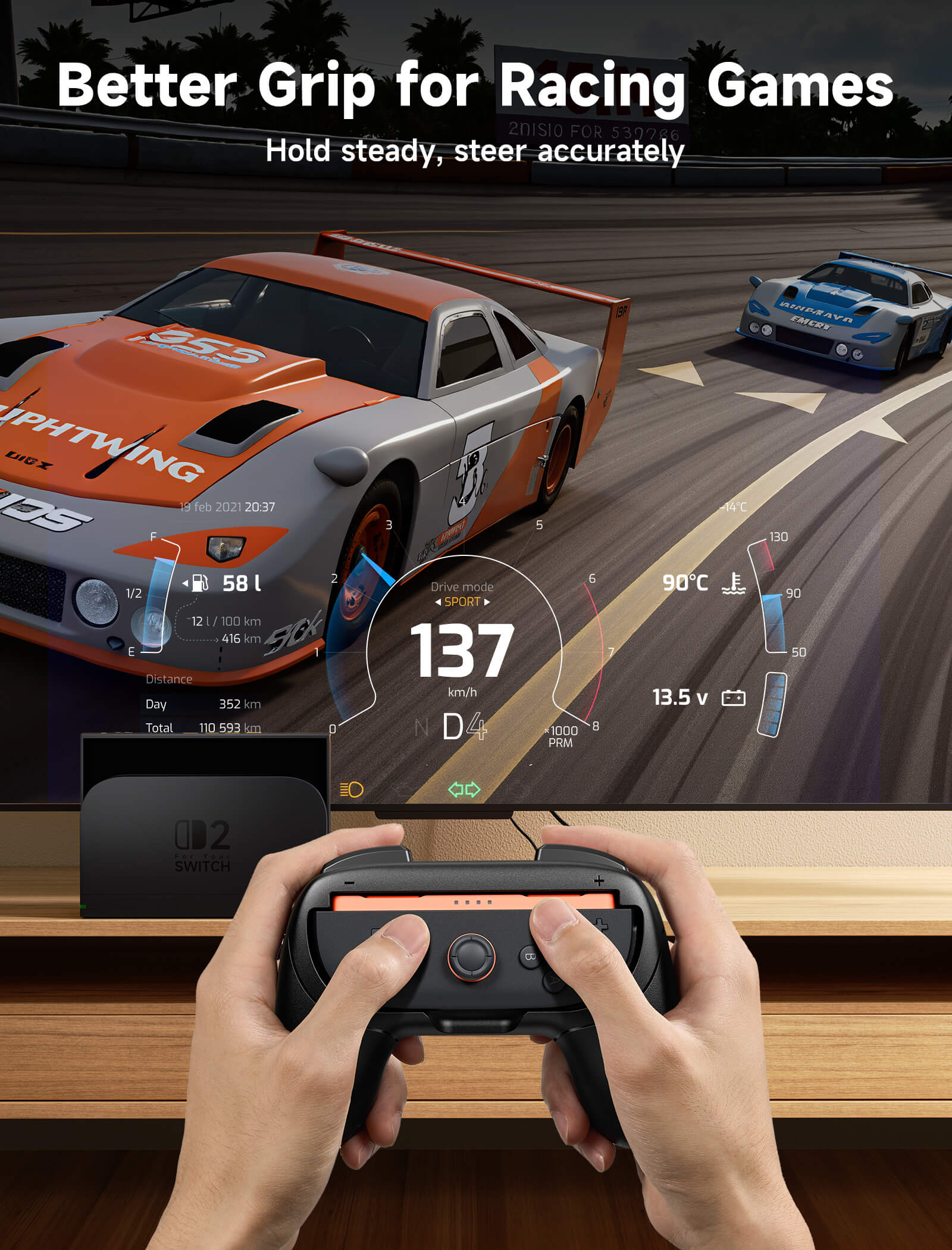 JoyVerse | Single Joy-Con Grip for Switch 2 - Image 5