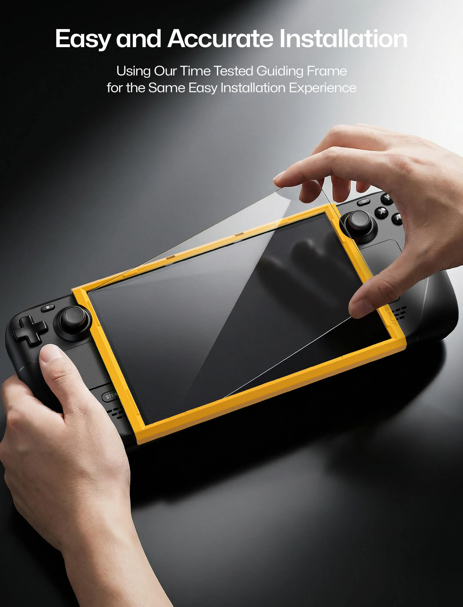 Obsidian AR Screen Protector for Steam Deck LCD & OLED - Image 4