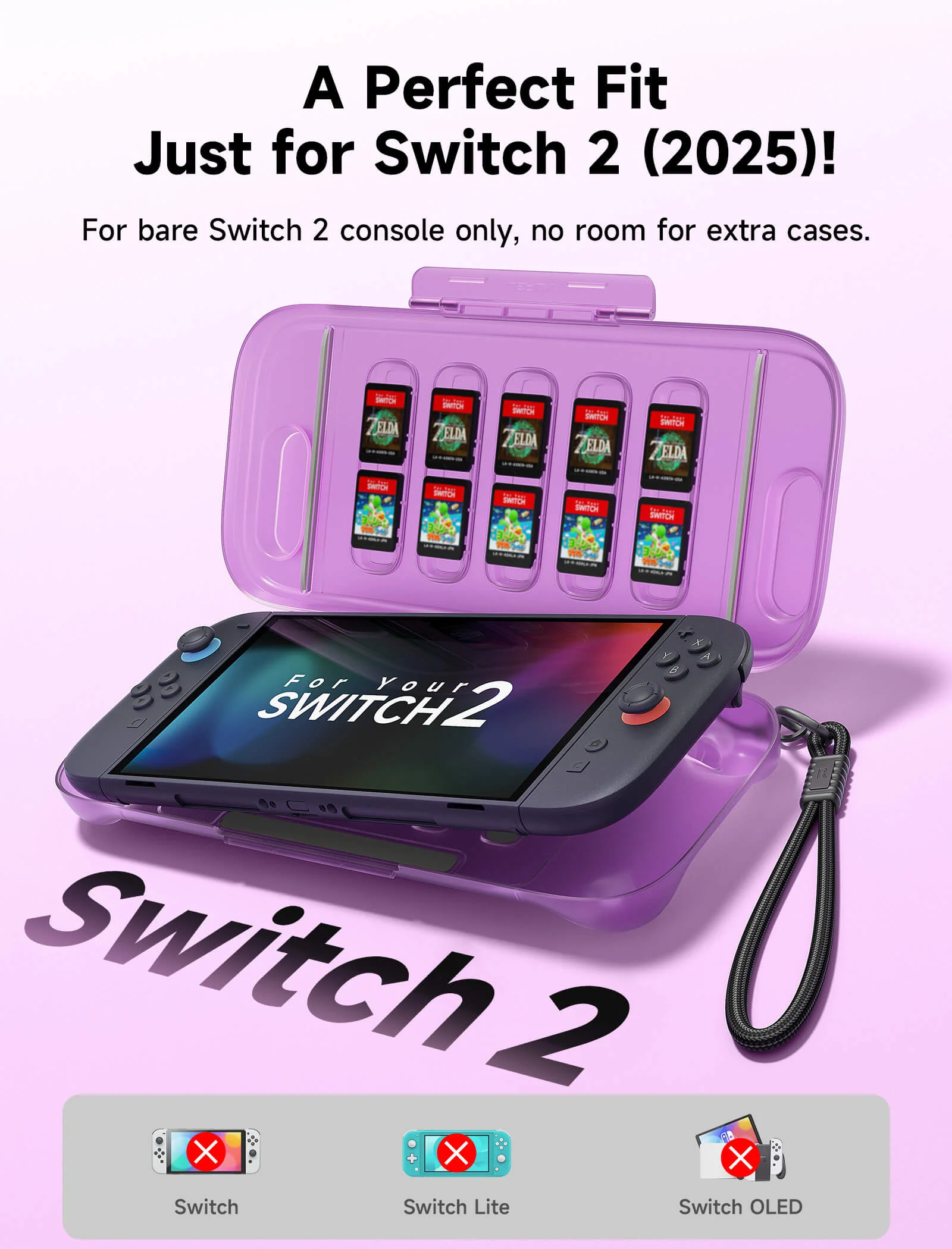 Shock-Absorbent Storage Case for Switch 2 - Image 21