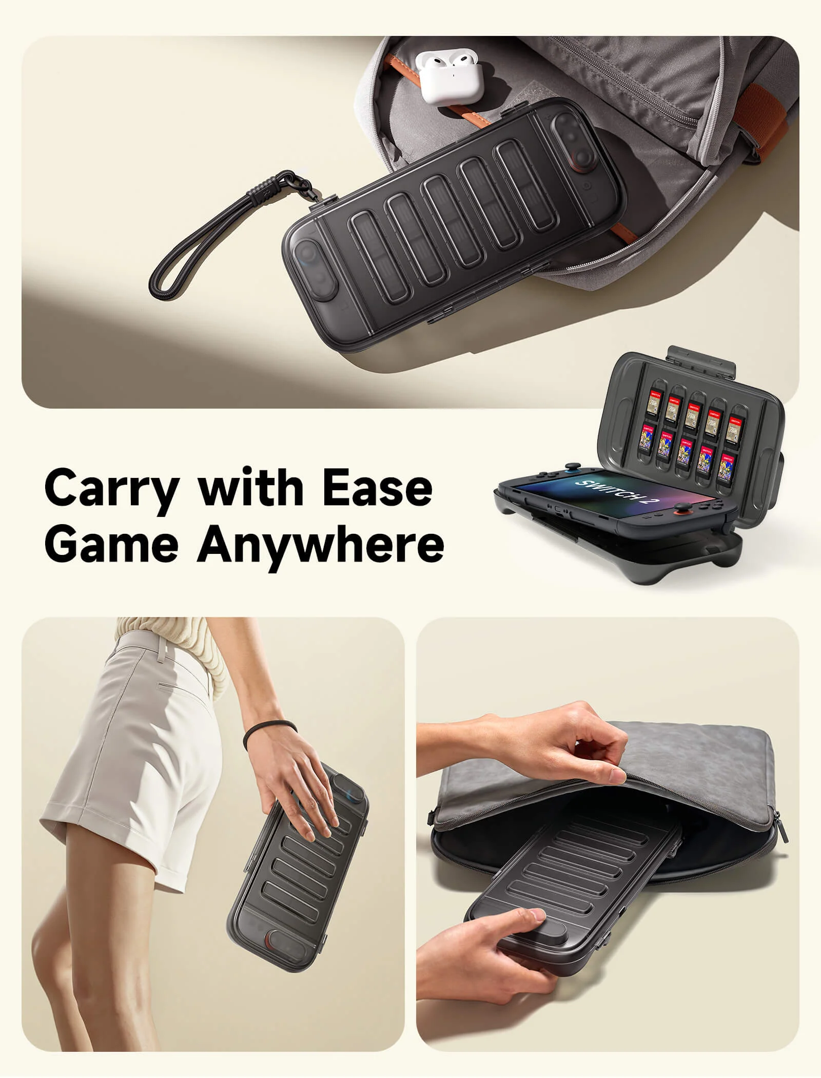 Shock-Absorbent Storage Case for Switch 2 - Image 5