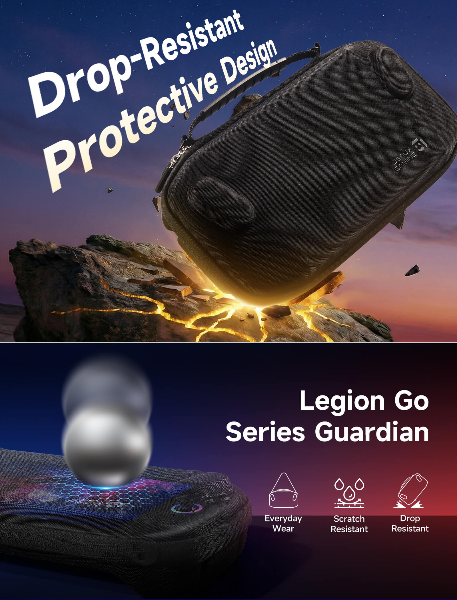 Slim Carrying Case for Legion Go & Go S & Go 2 - Image 4