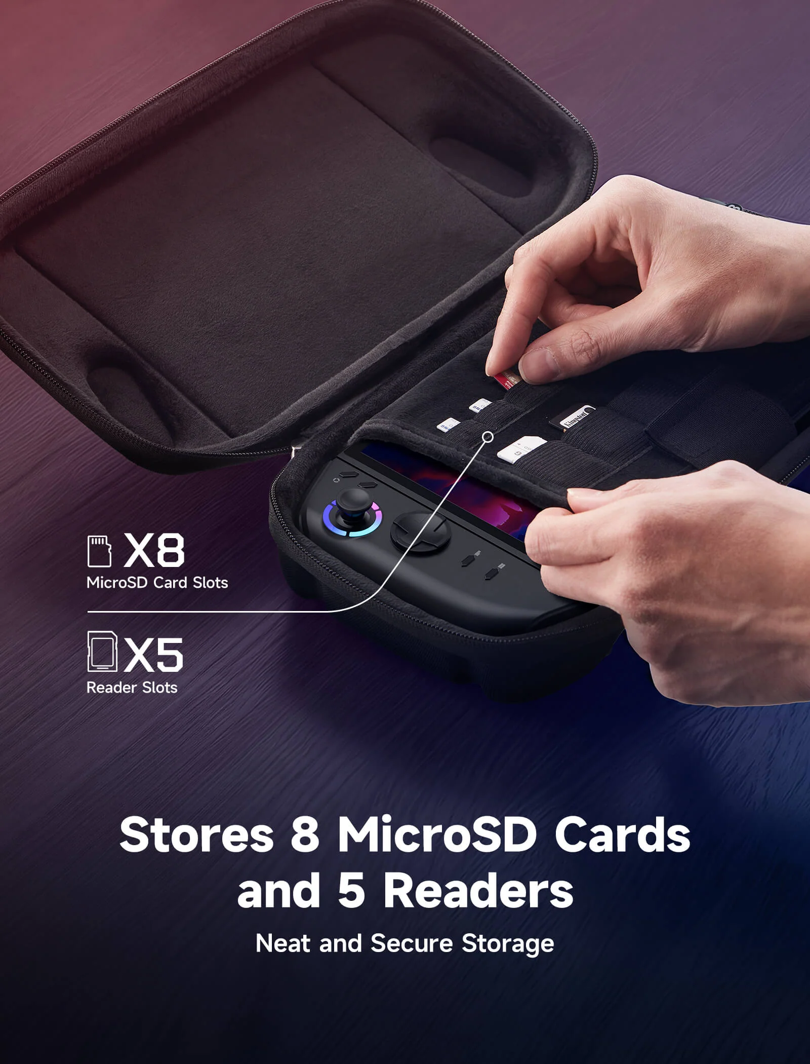 Slim Carrying Case for Legion Go & Go S & Go 2 - Image 5