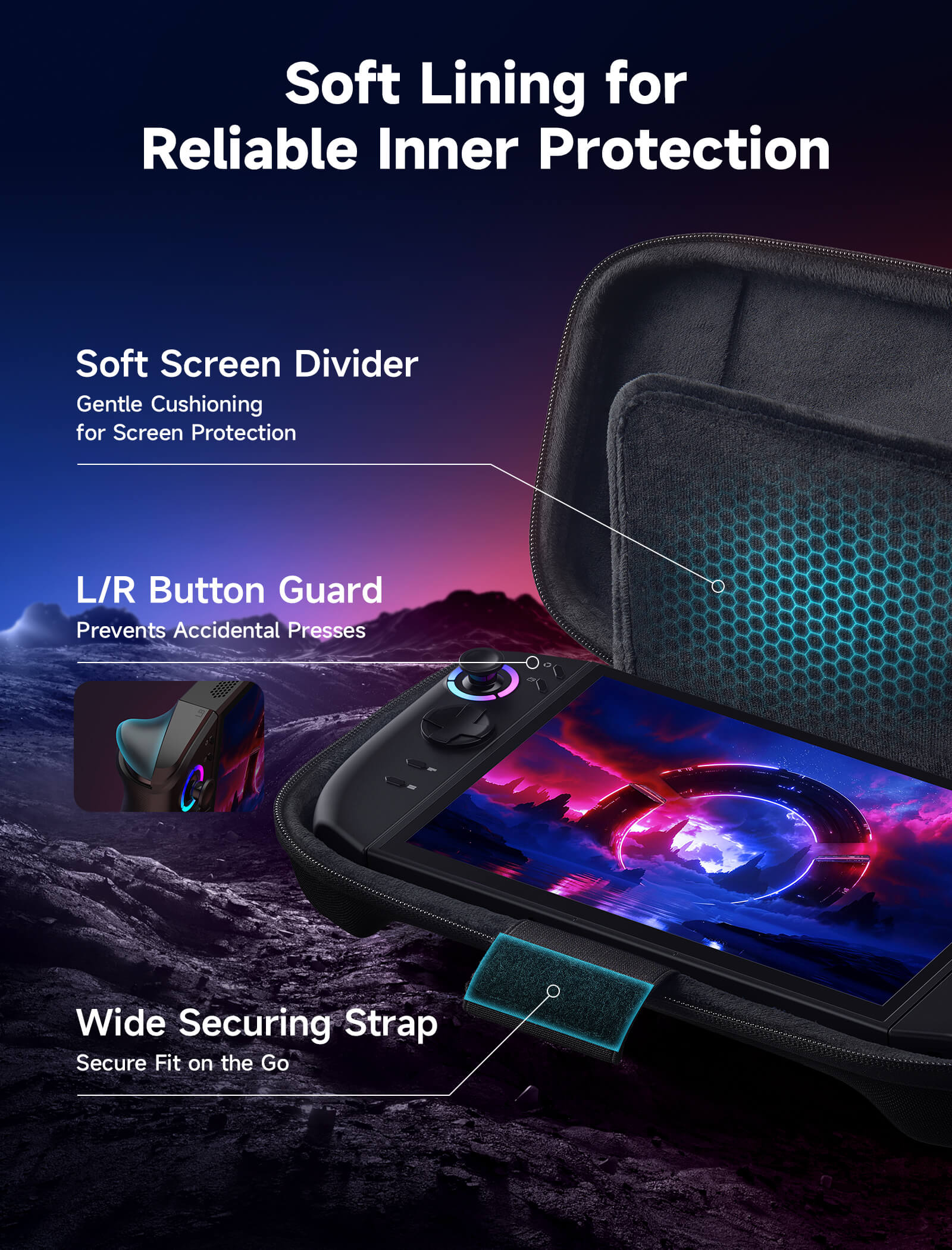 Slim Carrying Case for Legion Go & Go S & Go 2 - Image 6