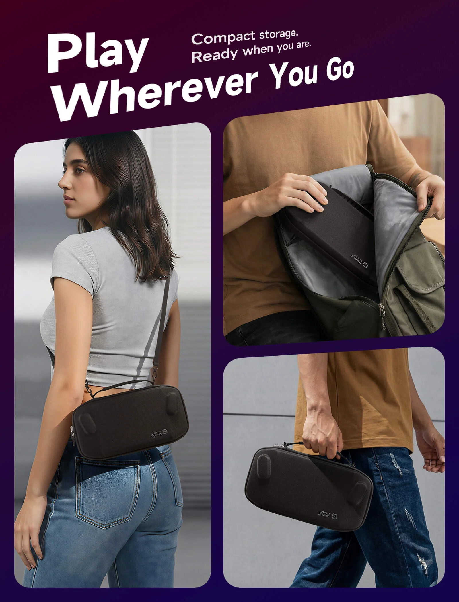 Slim Carrying Case for Legion Go & Go S & Go 2 - Image 7